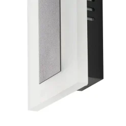 Wandlampen-Beliani SAVANE - Wandlamp - Zwart - 30 cm - Staal