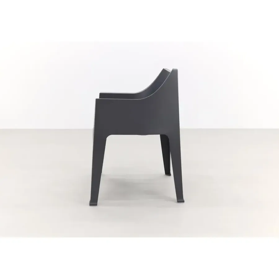 Tuinstoelen-Scab Coccolona tuinstoel Antraciet