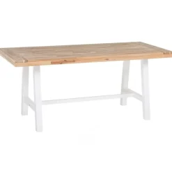 Beliani SCANIA - Tuintafel - Lichte houtkleur - 80 x 170 cm - Acaciahout