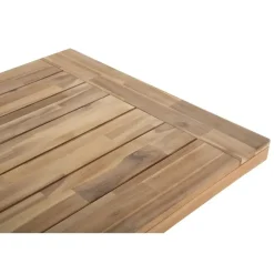 Beliani SCANIA - Tuintafel - Lichte houtkleur - 80 x 170 cm - Acaciahout