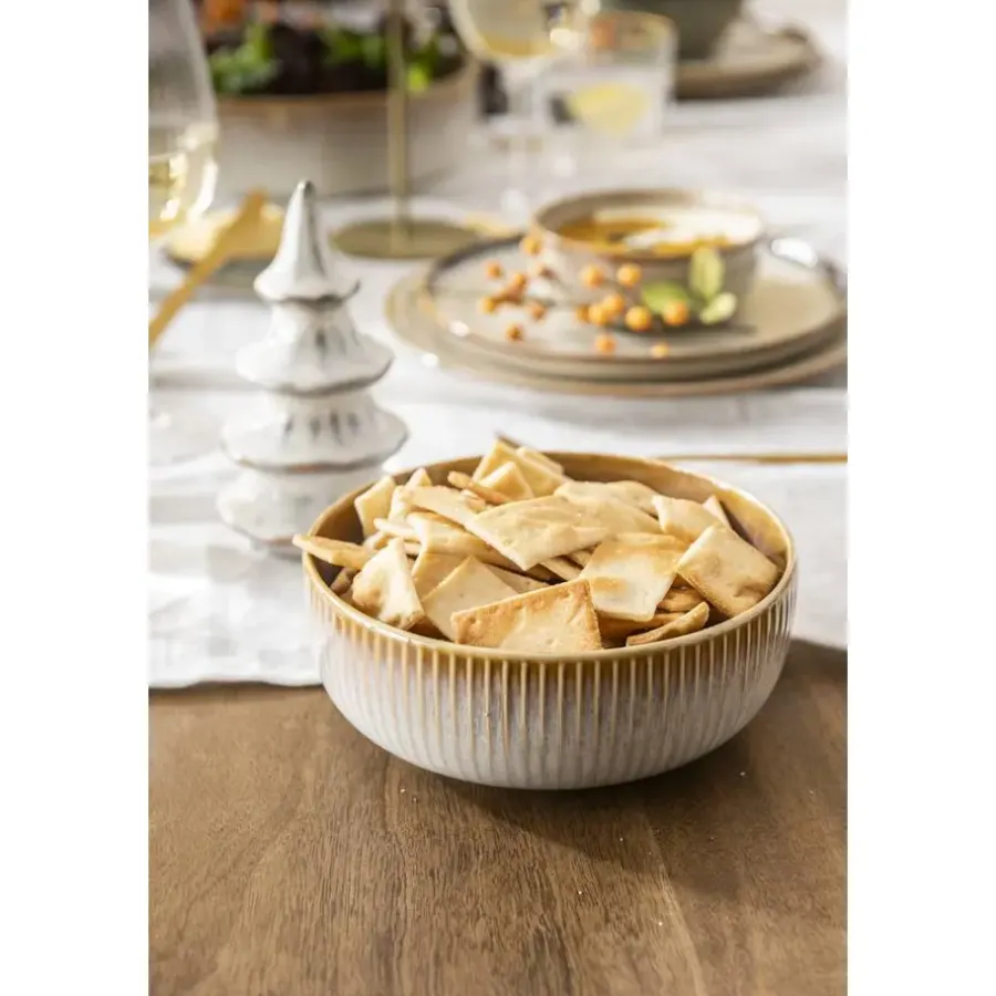 Kommen-Leen Bakker Schaaltje Camille - beige - stoneware - Ø16,5 cm