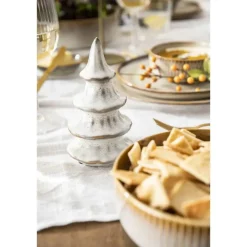 Leen Bakker Schaaltje Camille - beige - stoneware - Ø11,5 cm