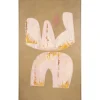 Schilderijen-Leen Bakker Schilderij Abstract Craft oker MDF - 115x70 cm