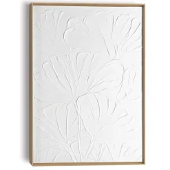 Reinders Schilderij 3D Art Flowers - 70 x 50cm - Wit