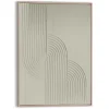 Reinders Schilderij 3D Art Knot - sage green - 70 x 50cm - Groen