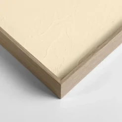 Schilderijen-Reinders Schilderij 3D Art Terrace - sand - 70 x 50cm - Beige