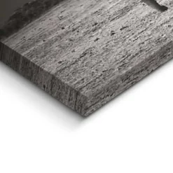 Reinders Schilderij Kudde Olifanten - 40 x 118cm - Zwart-Wit