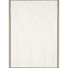 Schilderijen-Leen Bakker Schilderij Organic off-white MDF - 70x50 cm