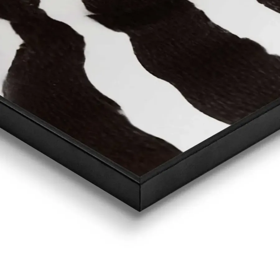 Posters-Reinders Schilderij Ssshhh! - 70 x 50cm - Zwart-Wit