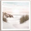 Schilderijen-Reinders Schilderij Strand Horizon - 50 x 50cm - Beige