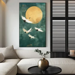 Leen Bakker Schilderij volle maan FCL - 118x70 cm