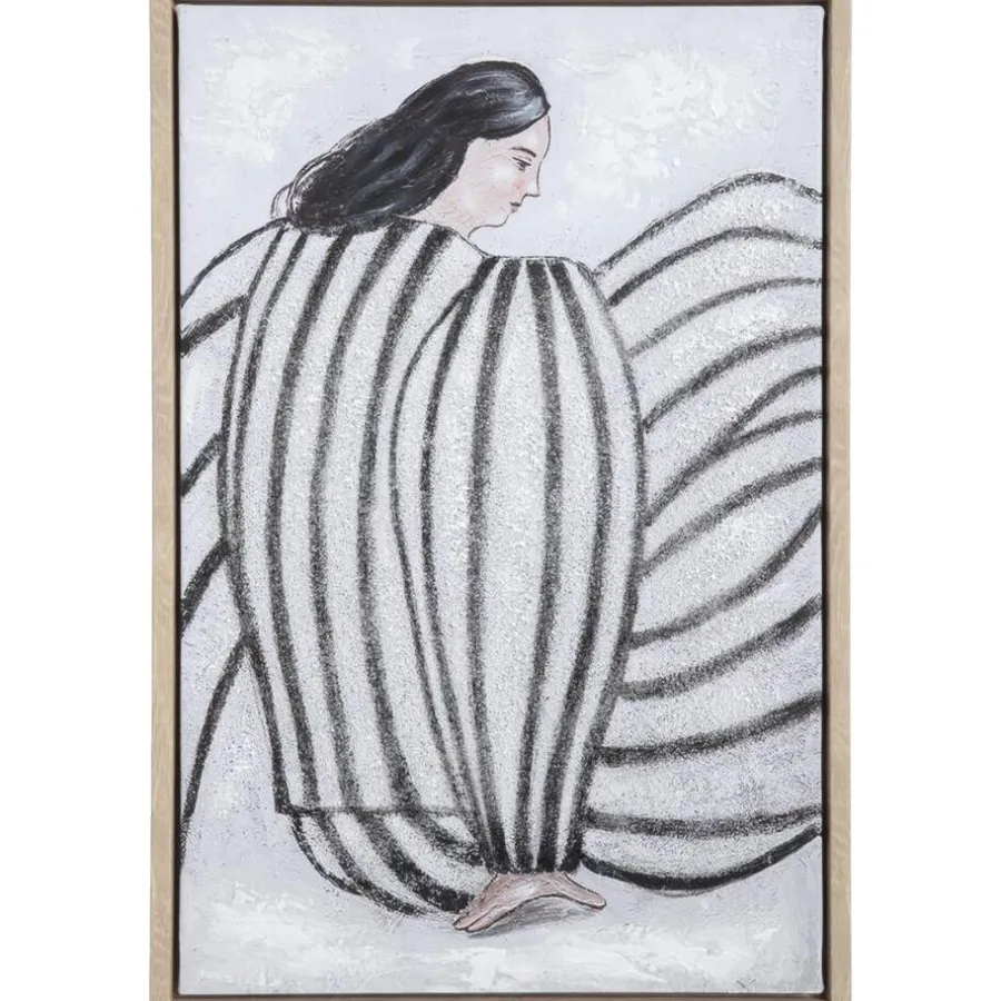 Schilderijen-Leen Bakker Schilderij Woman - multikleur - 60x40 cm
