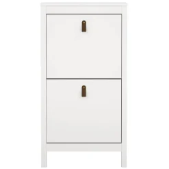 Schoenenkasten-Leen Bakker Schoenenkast Madeira - wit - 102,9x53,8x24,6 cm