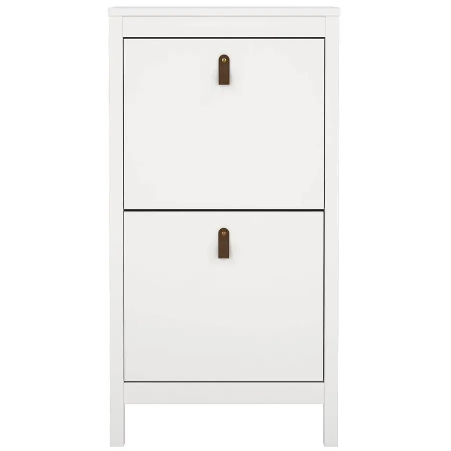 Schoenenkasten-Leen Bakker Schoenenkast Madeira - wit - 102,9x53,8x24,6 cm
