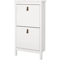 Schoenenkasten-Leen Bakker Schoenenkast Madeira - wit - 102,9x53,8x24,6 cm