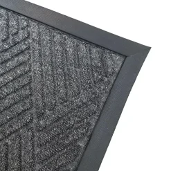Deurmatten-IVOL Schoonloopmat Brush Clean 90x150 cm - Grijs