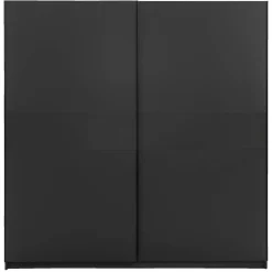 Kledingkasten|Kledingkasten-Leen Bakker Schuifdeurkast Genua - antraciet - 204x200x60 cm