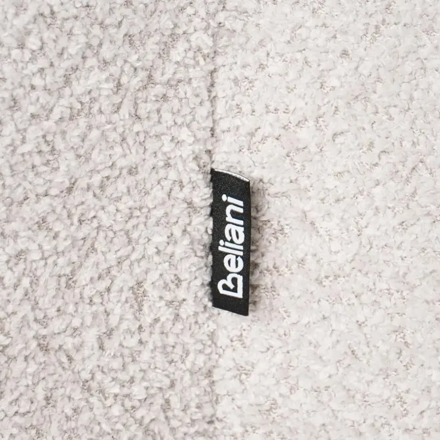 Leen Bakker SCOTIA - Poef - Beige - Chenille