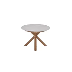 Tuintafels-Garden Impressions Scotland tafel - 230x115 cm - light teaklook - Centostone Napoli sand