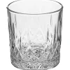 Waterglazen-Secret de Gourmet drinkglazen - set 4x stuks - 240 ml - glas