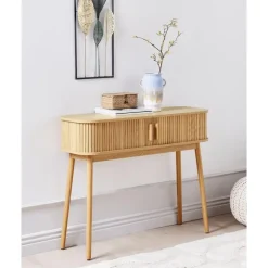 Leen Bakker SELAH - Sidetable - Lichthout - MDF