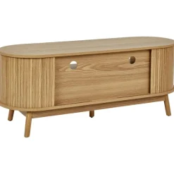 Tv Meubels-Leen Bakker SELAH - TV-meubel - Lichthout - MDF