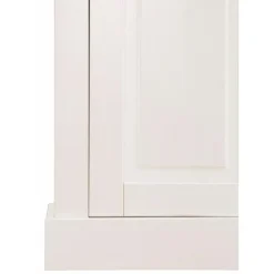 Buffetkasten-Loft24 Selma - Dressoir met 2 deuren en 3 laden in wit gebeitst grenen