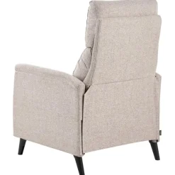 Fauteuils-Beliani SELVIK - Relaxfauteuil - Taupe - Stof