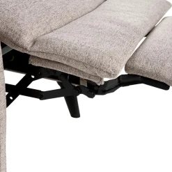 Fauteuils-Beliani SELVIK - Relaxfauteuil - Taupe - Stof
