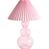 Tafellampen-Leen Bakker SENGWA - Tafellamp - Roze - Glas