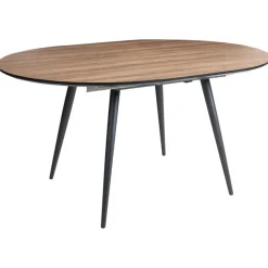 Beliani SENIAC - Uitschuifbare eettafel - Lichtbruin - MDF