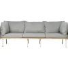 Loungebanken-Leen Bakker SENISE - Tuinbank - Grijs - Aluminium