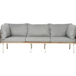 Loungebanken-Leen Bakker SENISE - Tuinbank - Grijs - Aluminium