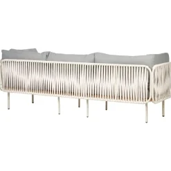 Loungebanken-Leen Bakker SENISE - Tuinbank - Grijs - Aluminium