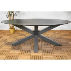 Tuintafels-Sens-Line - Atalanta Tuintafel Ovaal 200x100cm - Keramiek