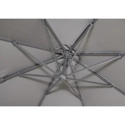 Parasols-Merkloos Sens-Line - Barbados Parasol - Ø3,5m - Grijs