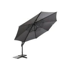 Parasols-Merkloos Sens-Line - Barbados Parasol - Ø3,5m - Grijs