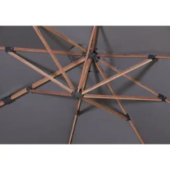 Parasols-Merkloos Sens-Line - Jamaica Parasol - 3x4m - Grijs