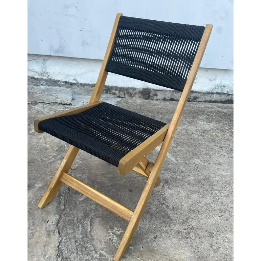 Sens-Line - Lanzarote Bistroset - Zwart en Bruin - 3-delig