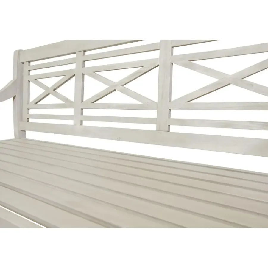 Tuinbanken-Sens-Line - Louis 3-zits-bank - 150cm - Hout Grijs