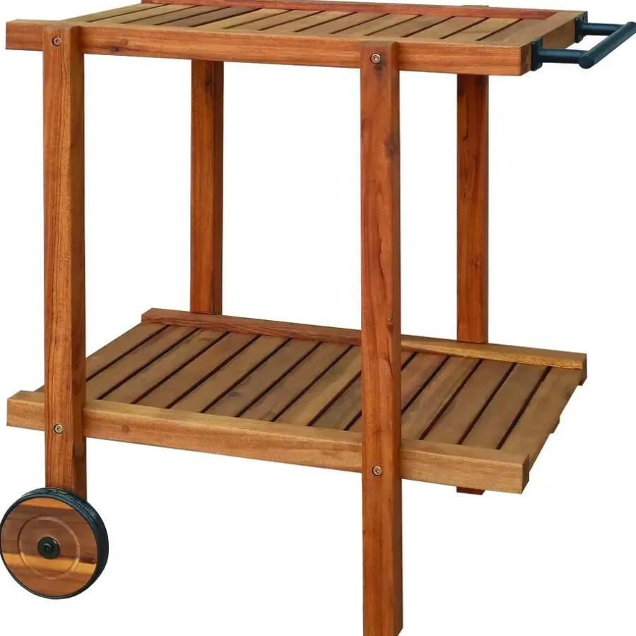 Trolleys-Sens-Line - Toby Tuin Trolley - 76x50x77 - Acaciahout