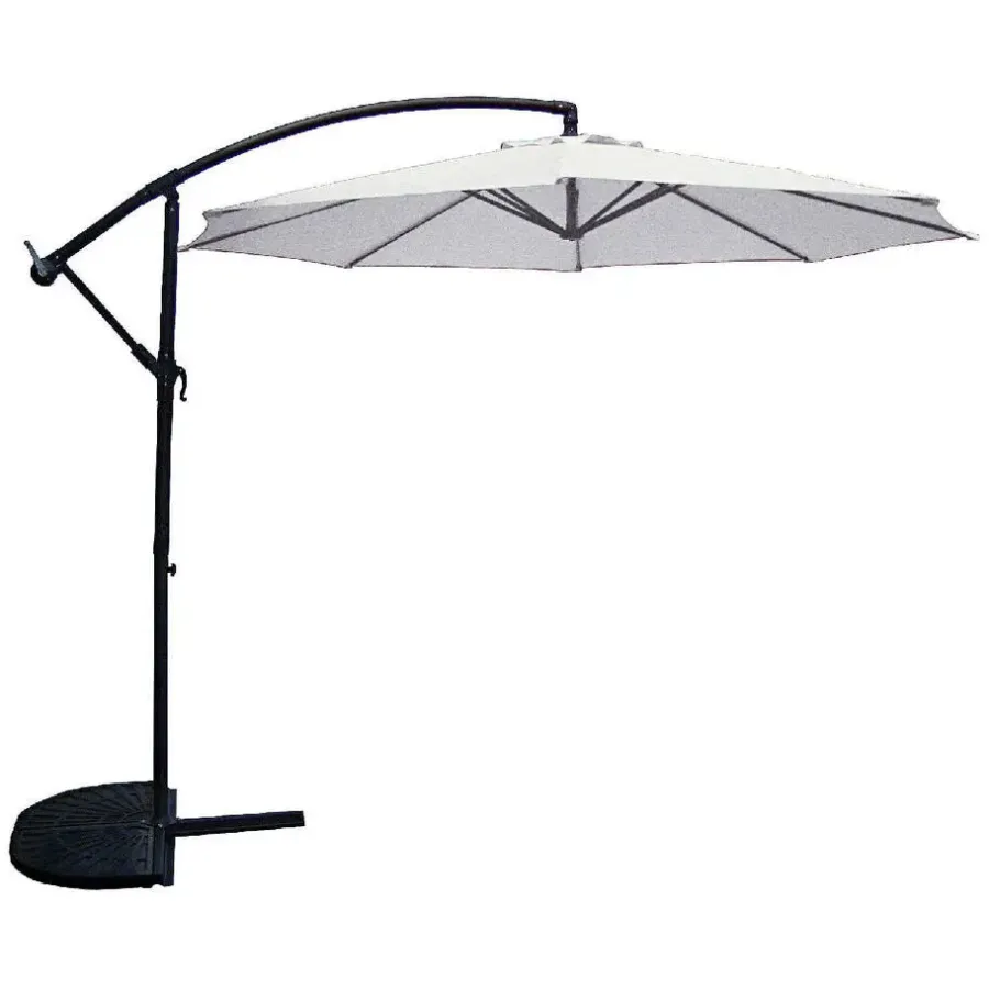 Sens-Line Menorca zweefparasol rond - Ø 300 cm - Ecru