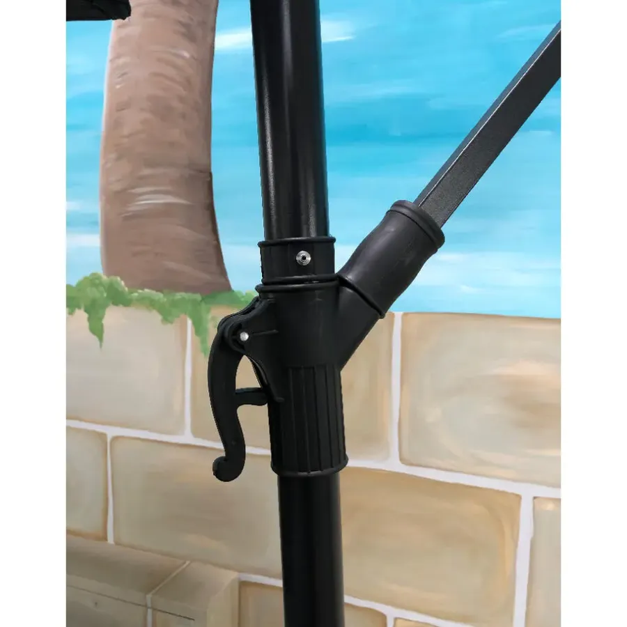 Sens-Line Menorca zweefparasol rond - Ø 300 cm - Ecru