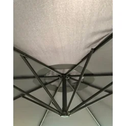 Sens-Line Menorca zweefparasol rond - Ø 300 cm - Antraciet