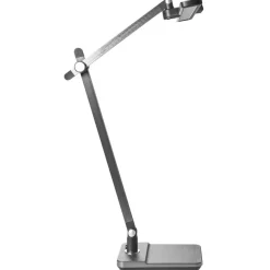 Leen Bakker SERPENS - Bureaulamp LED - Grijs - Synthetisch materiaal