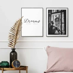 Reinders Set poster met lijst - Ballerina