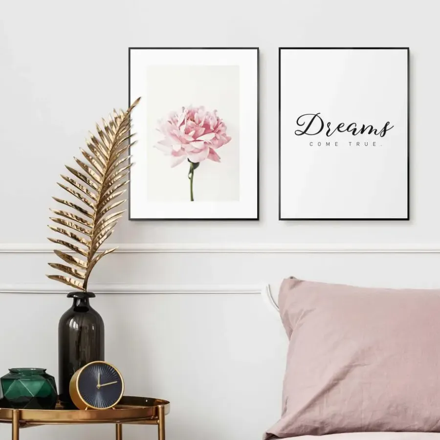 Posters-Reinders Set poster met lijst - Dream Flower