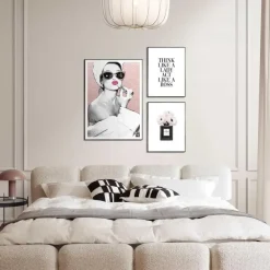 Reinders Set poster met lijst - Glamour Routine