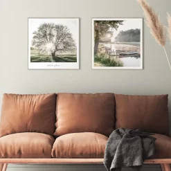 Posters-Reinders Set poster met lijst - Nature Vibe