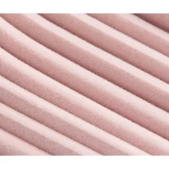 Merkloos Set van 50 fluwelen Kledinghangers met Anti-Slip, Roze Hangers met Gouden Haak